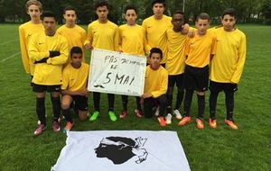 Les U15 contre les matchs du 5 Mai