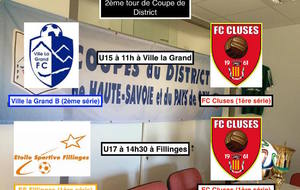 Coupe de district: Le tirage 