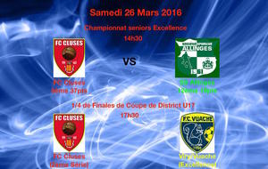 Programme du week end ! 