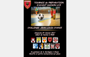 Tournoi U15 Challenge Jean Louis CHANCE