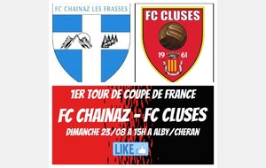 Coupe de France : Chainaz (3eme div) - FC Cluses