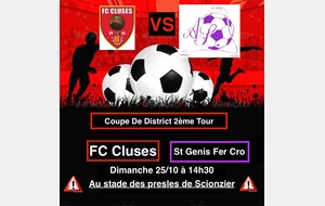 FC Cluses - St Genis Fer Cro