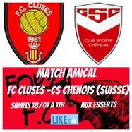 FC Cluses - CS Chenois (Suisse)