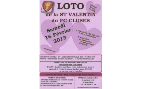 LOTO DE LA SAINT VALENTIN