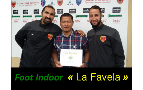 Le FC Cluses soutien le Projet "La Favella"