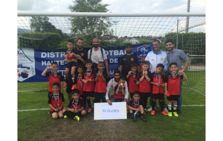 Les P'tits loups du FC à la journée nationale U7 à Rumilly.