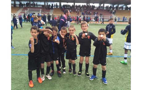 Les P'tits loups U8/U9 le 12/06/2016 au tournoi de CSFC