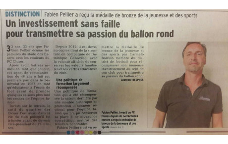 FC CLUSES Félicitations et Merci Président !!!