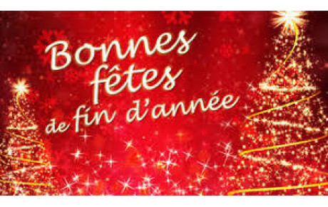 Bonnes fêtes de fin d'année